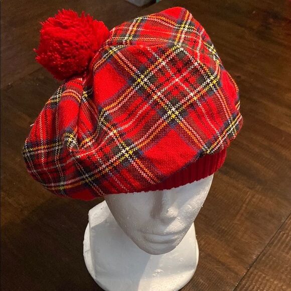 ROYAL STEWART TARTAN O SHANTER WOOL TAMMY HAT - Picture 1 of 5